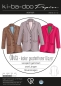 Preview: KIbadoo - Blazer olivia  DIN A 0 - Schnittmuster und Anleitung als Broschüre